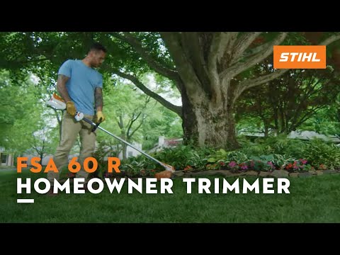 Stihl FSA 60 R w/ AK 20 Battery & AL 101 Charger in Old Saybrook, Connecticut - Video 1
