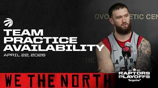 Toronto Raptors Full Media Availability | Playoff Practice | April 22, 2026