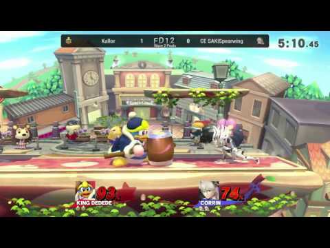 FD12 Wave 2 Pools - Kallor (King Dedede) vs CE SAK|Spearwing (Corrin)