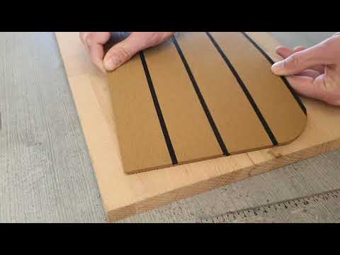 ⚓ Isoteak synthetic teak for boats, DIY panels