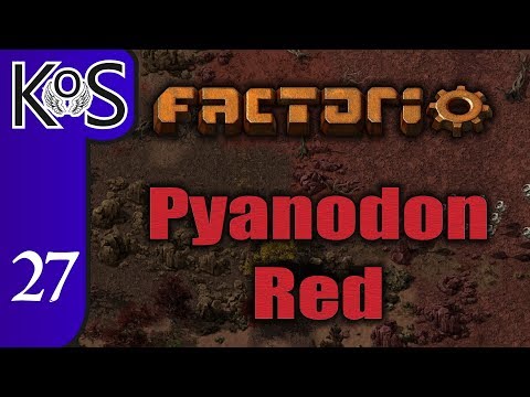 Factorio Pyanodon Red Ep 27: CHAIN BY-PRODUCTS - 0.16 - Gameplay, Let's Play