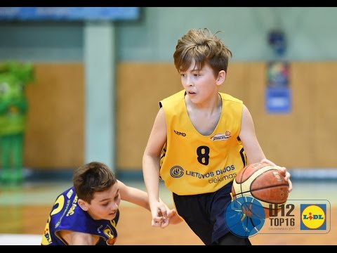 MKL U12 LIDL TOP16: Š. MARČIULIONIO KA-„DUJŲ TIEKIMAS“ - PLUNGĖS SRC-„ANRA INVESTICIJA“ rungtynės