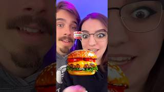 Download lagu Eat the cheeseburger in 5 bites! #challenge #game #couple mp3