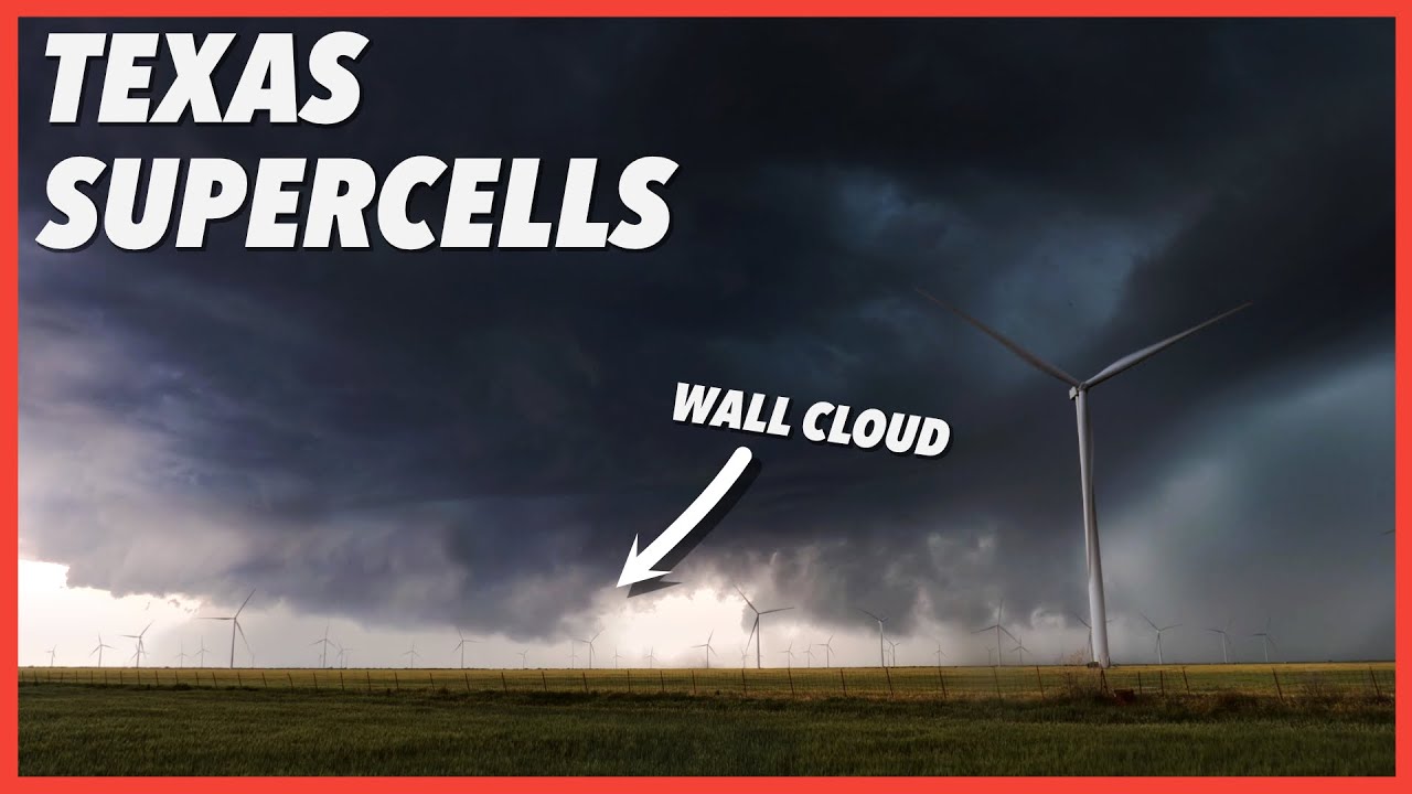 Texas Tornado Warned Supercells - Crowell to Paducah (May 4, 2023)