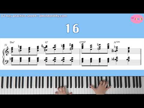 20 Jazz Piano Comping Examples