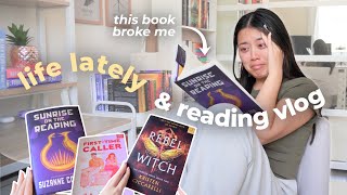 a chaotic but cozy week 📚💕 (unemployed again... but I might have found my best read of the year)