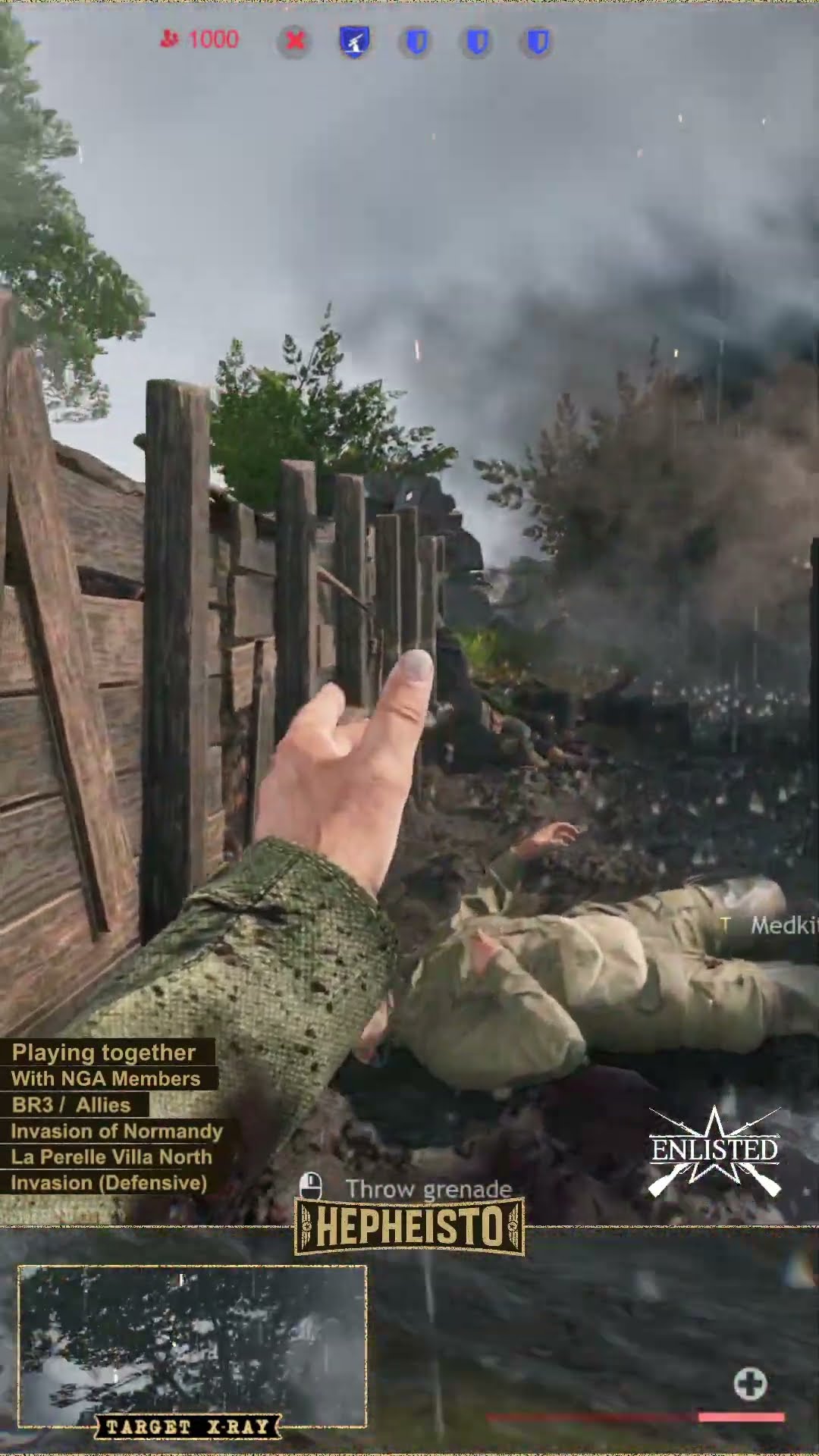 Engineer eliminates Panzer Marder III with Explosion Pack