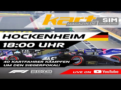 Kart-Magazin Sim Challenge ll Hockenheim GP live