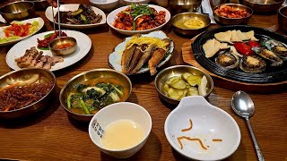 (4K)서울 강남구 도곡역 대치동 맛집, 푸짐하고 맛있는 한정식 '명동관'(Myeongdonggwan, Korean Restaurant in Daechi-dong,Seoul)