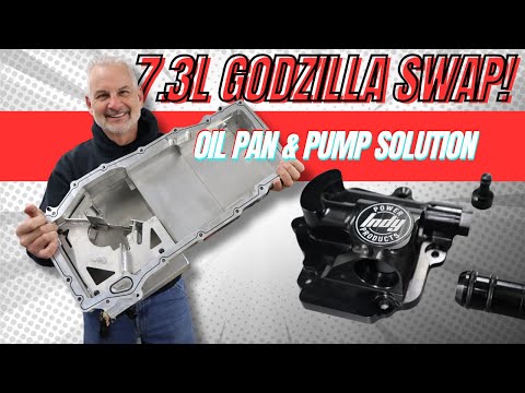EZ Godzilla Swap Kit, Indy Power Products Oil Pan Kit with Stock Pump!