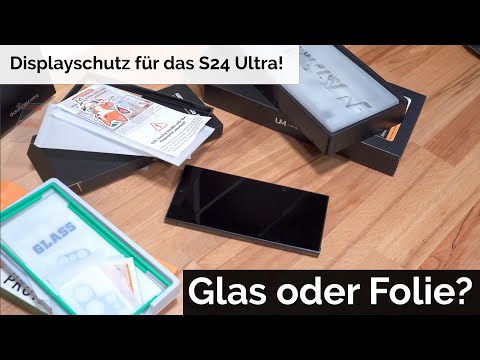 Screen protector for the S24 Ultra: glass or film?