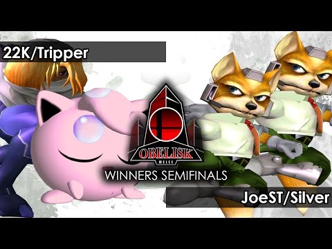Melee: 22K/Tripper V JoeST/Silver - Obelisk 35 Tournament SSBM