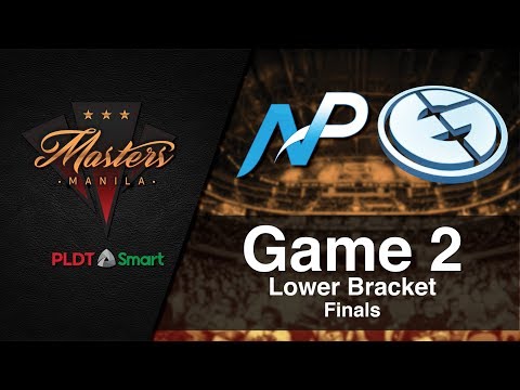 Evil Genius vs Team NP | Game 2 | The Manila Masters | Lower Bracket Finals