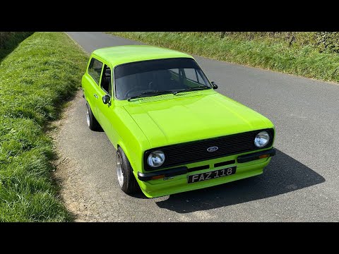 WORLDS COOLEST MK2 ESCORT ESTATE - full tour and drive