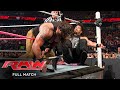 FULL MATCH Roman Reigns Vs Braun Strowman Raw Oct 12 2015