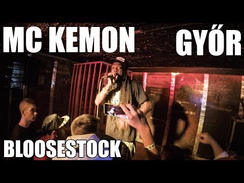 MC KEMON - Freestyle - Győr - Bahnhof Lapos BlooseStock Fest 7 - 2017.10.14