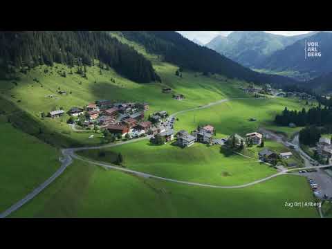 Zug am Arlberg - Vorarlberg von Oben