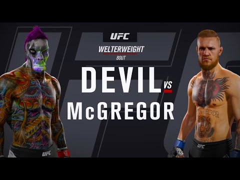 Neon Devil vs. Conor McGregor (EA sports UFC 2)