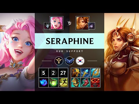 Seraphine Support vs Leona - KR Diamond Patch 25.05