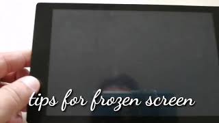 (Tips) How to fix amazon fire frozen screen.