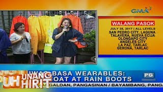 Unang Hirit: Rain Coat and Rain Boots