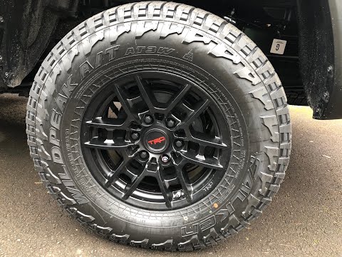 Falken Wildpeak AT3W (265/70/16) on 2020 Toyota Tacoma TRD Pro