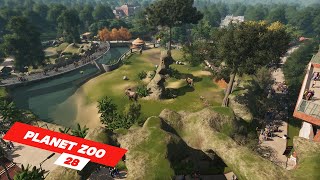 Start to build a nature park in our zoo | ep 28 | Planet Zoo | ZwollywoodZz