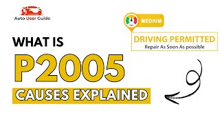 OBD Code p2005 Guide to Repair