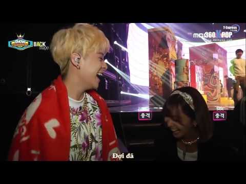 [Vietsub ]f(Amber & Luna) - Show Champion Backstage{T-ExpressTeam}