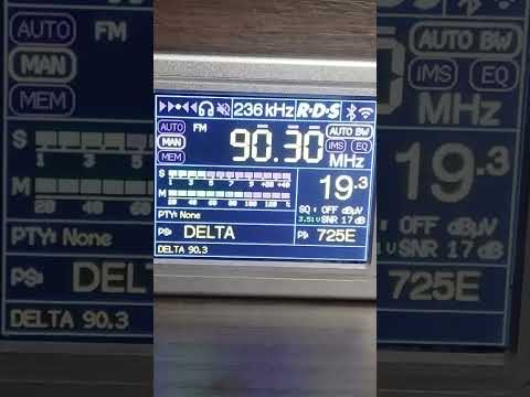 Delta FM 90.3 Buenos Aires/Argentina ouvida no interior de Jaguari/RS