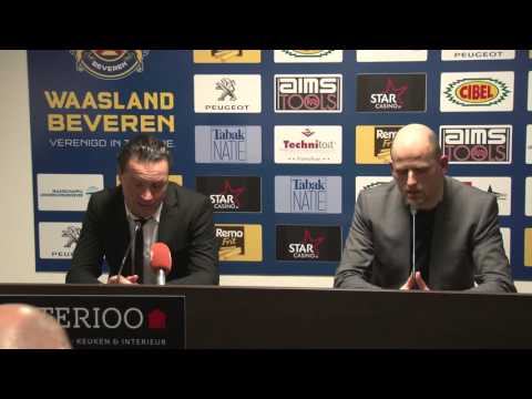 Persbabbel na Waasland-Beveren - RSC Anderlecht (1-0)