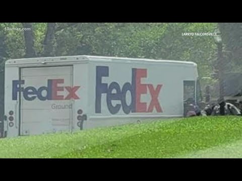 FedEx truck held up at gunpoint | 13wmaz.com