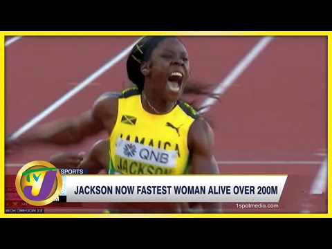 Shericka Jackson now Fastest Woman Alive Over 200m July 22 2022