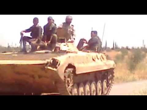 السيطرة على بلدة الحمرا في ريف حماة من قبل كتيبة الشهيد مروان حديد