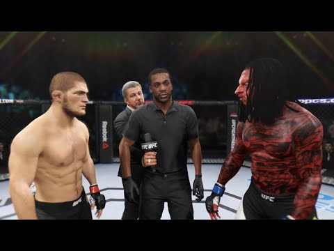 Khabib vs. Lord Dragon - EA Sports UFC 2 - Champions Fight ☝️🦅