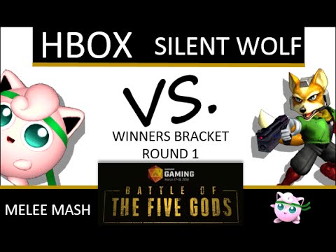 BotFG - Hungrybox (Jigglypuff) v Silent Wolf (Fox) Winners's Bracket Round 1 SSBM