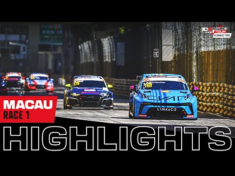 Highlights | Macau | Race 1 | Guia Race 2023 Kumho TCR World Tour