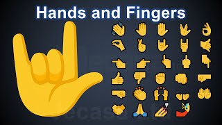 Emoji Meanings Part 3 - Hands and Fingers  Signs  