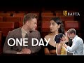 Ambika Mod and Leo Woodall relive the making of One Day | BAFTA
