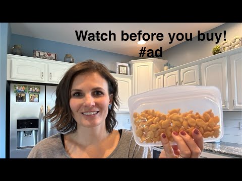 Snack size Stasher bag review #ad