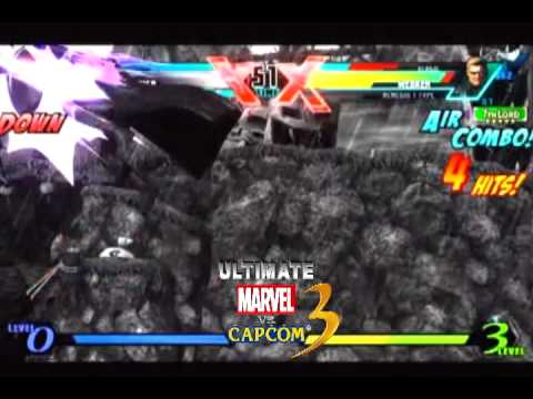 Ultimate Marve vs Capcom 3 Nemesis Madness Shadow_Fox140 vs Ermac445 pt 1