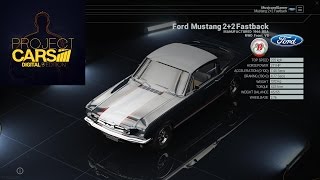 Project Cars Old Vs New Car Pack (Ford Mustang 2+2 Fastback) + Replay 60FPS