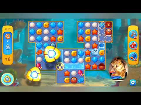 Fishdom 2022, no Boosters,  10112  level  -  прохождение без бустеров,  10112  уровень.