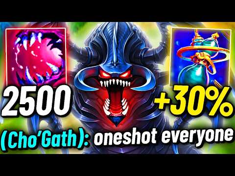 MOST BROKEN Cho’Gath BUILD EVER CREATED…