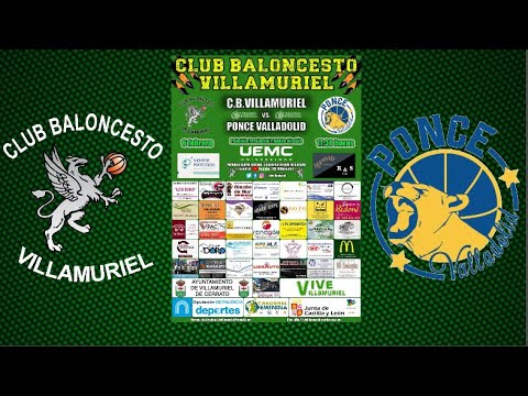 Jornada 11 - Grupo A2- C.B. VILLAMURIEL - PONCE VALLADOLID