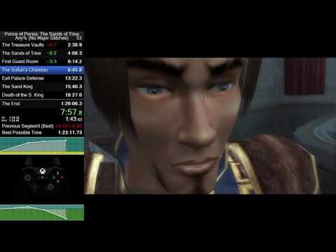 Prince of Persia Sands of time Any% NMG WR 1:25:52 commentary with Toca