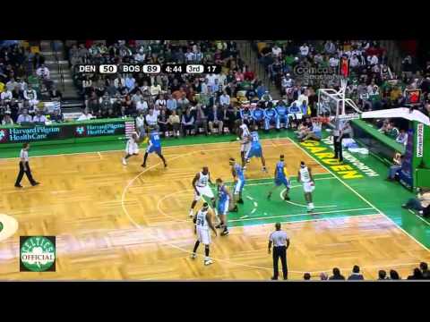 Kevin Garnett Highlights vs Denver Nuggets 2007 - Monster Game, almost triple-double