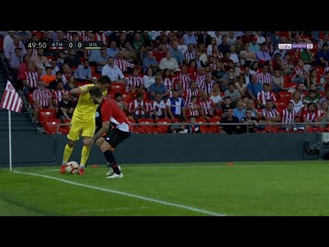 Regate de Fornals a Iñigo Martínez en el Athletic Club 0 - Villarreal 3 | Miguel Angel Roman | 18/19