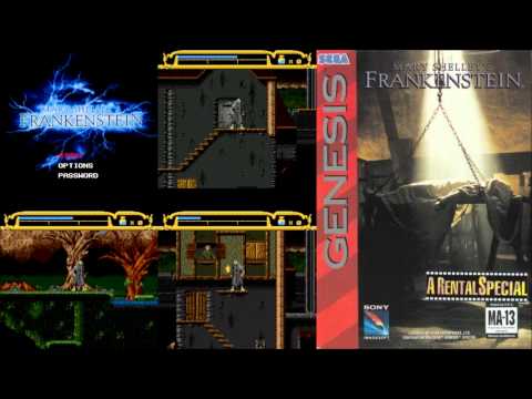 Mary Shelley's Frankenstein - Darkness of the Crypt (Sega Genesis Version)