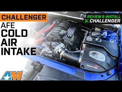 2011-2023 6.4L Challenger AFE Momentum GT Cold Air Intake with Pro 5R Oiled Filter Review & Install